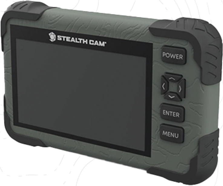 Stealth Cam Sd Card Reader Viewer 4.3In Lcd Touch Screen