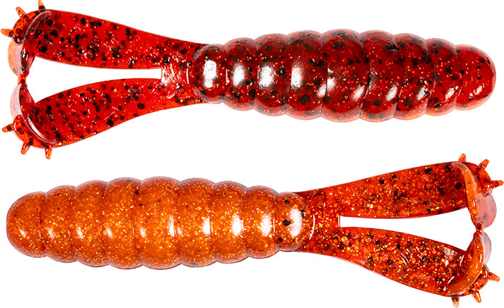 Z-Man Billy Goat Twin Tl Grub 4.25In 3Pk Firecraw