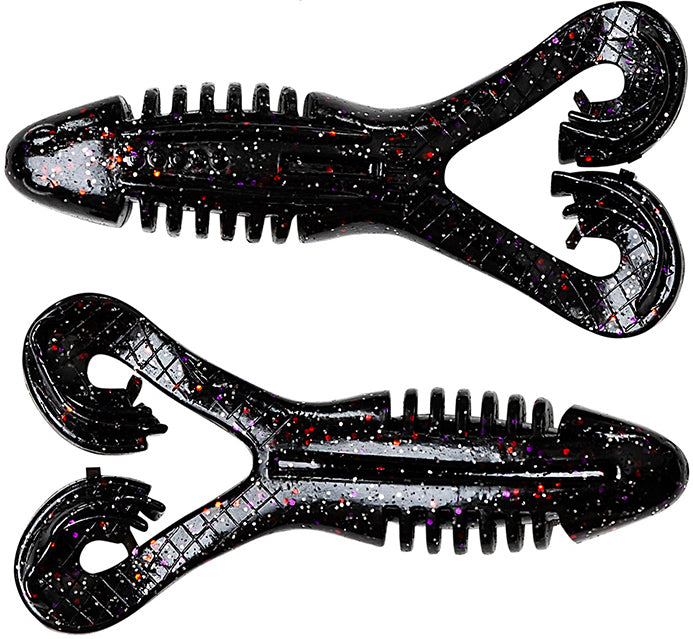 Googan Toad 4.25In 5Pk Black Flash