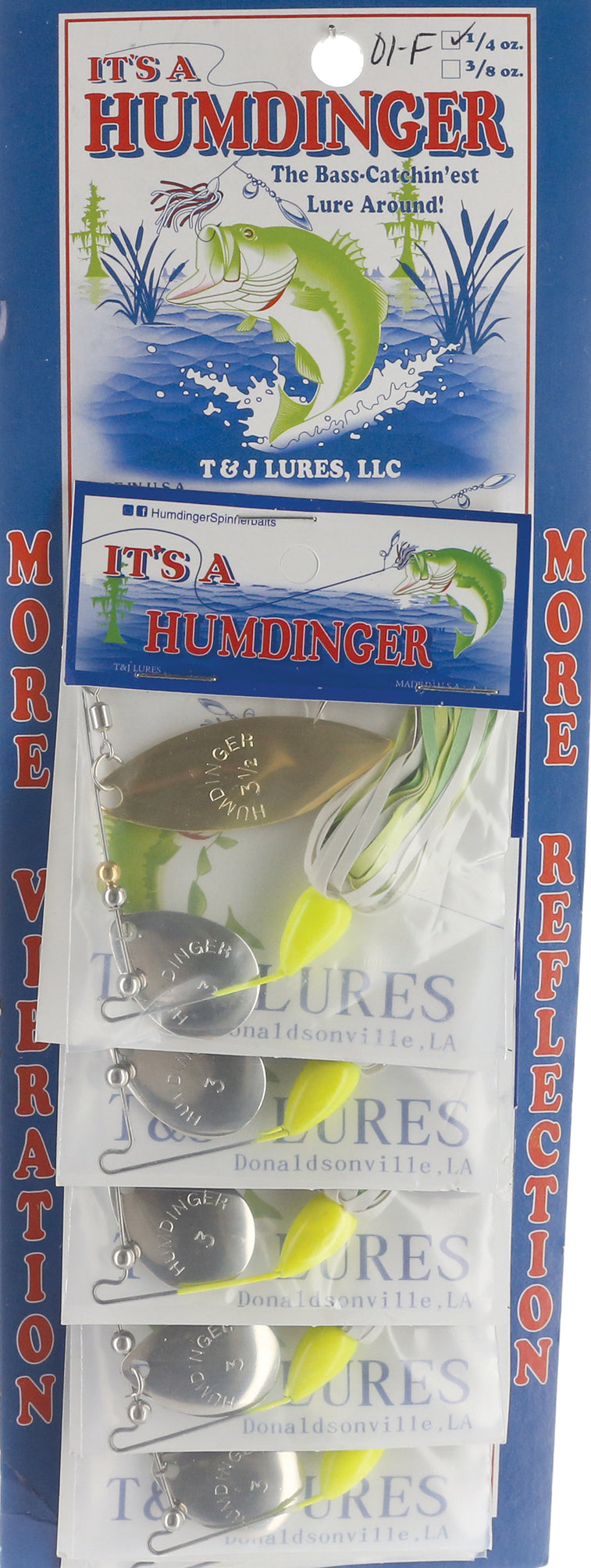 Humdinger Spinnerbait - 1/4 oz