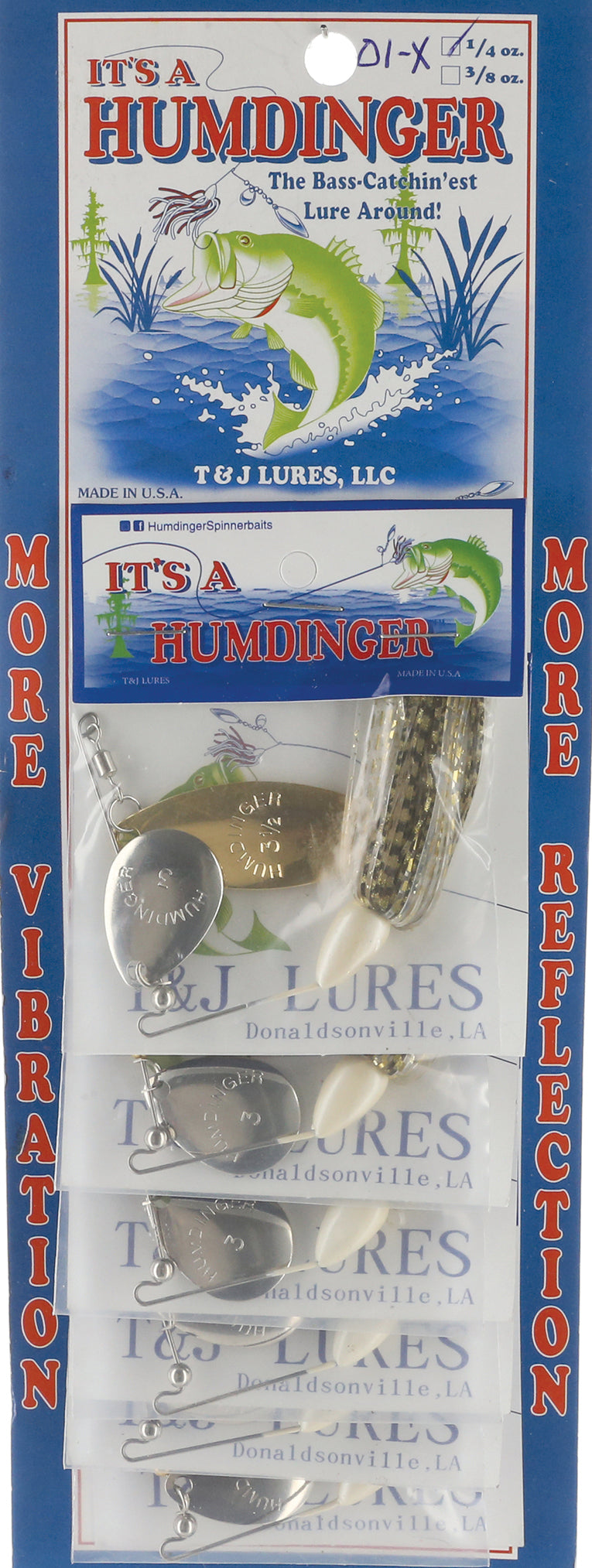 Humdinger Spinnerbait - 1/4 oz