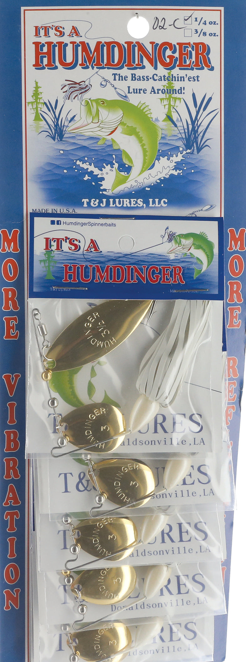 Humdinger Spinnerbait - 1/4 oz