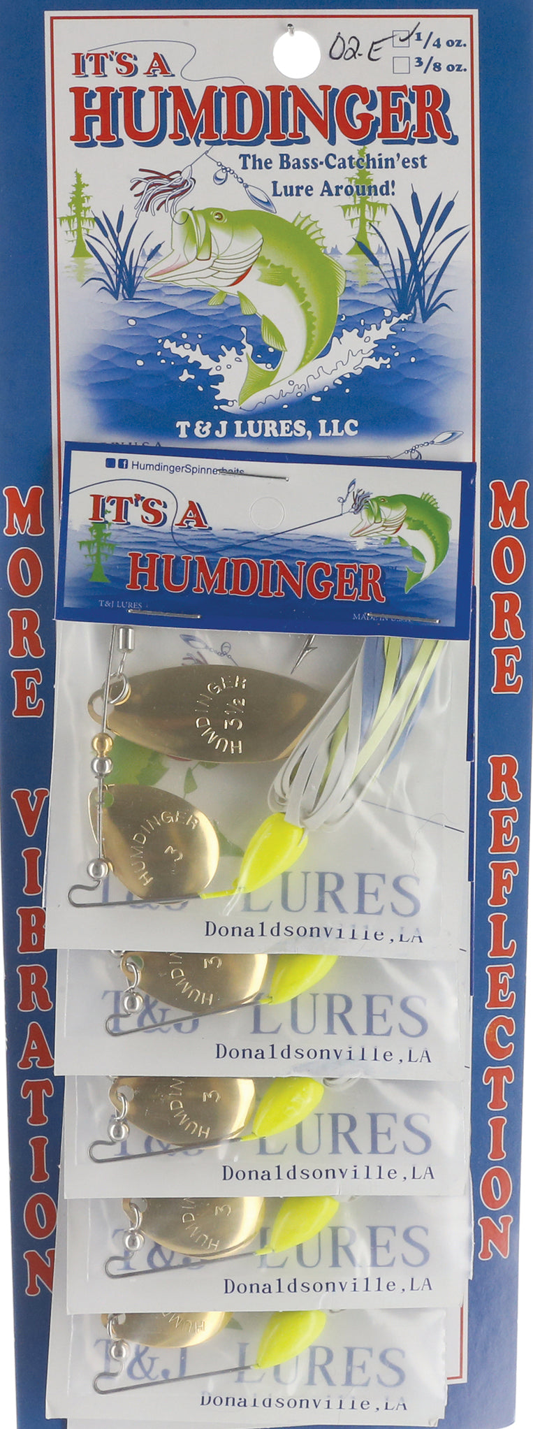 Humdinger Spinnerbait - 1/4 oz