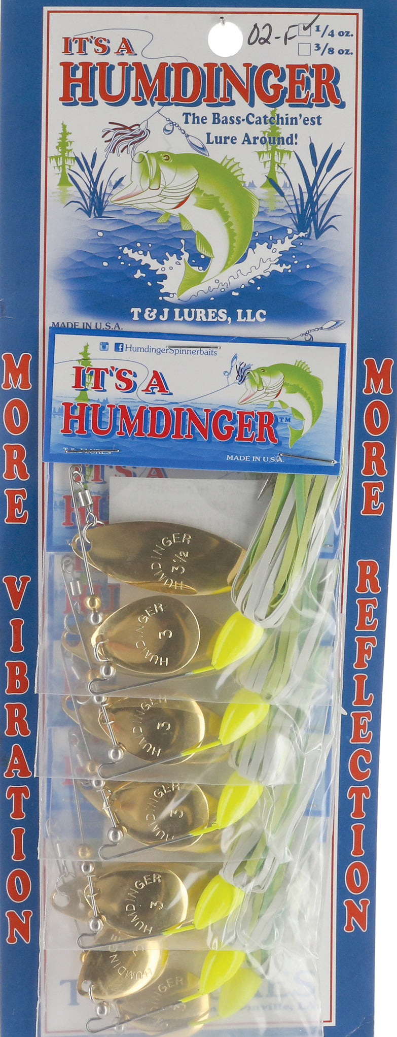 Humdinger Spinnerbait - 1/4 oz