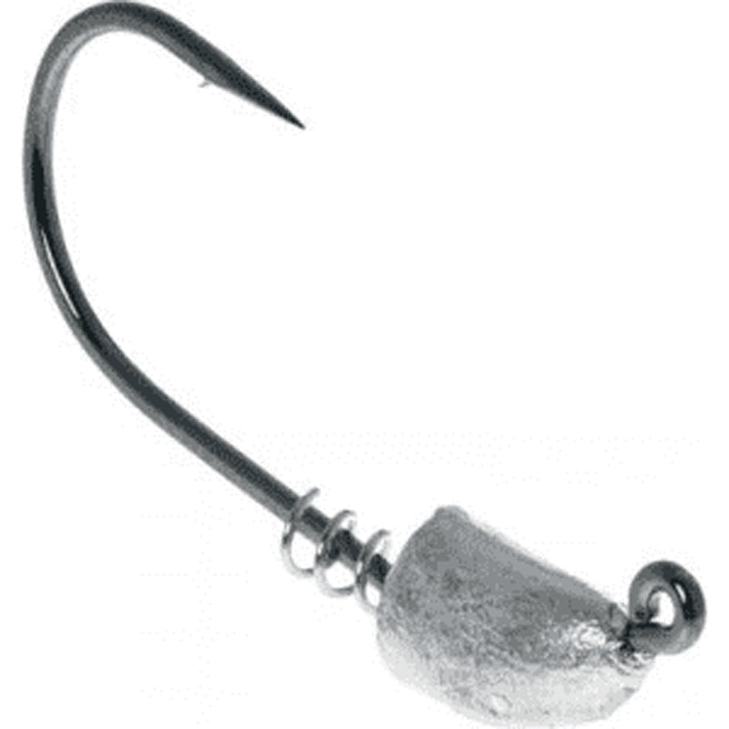 Hogie Springhead Jigheads 1/4Oz 3Pk 4/0 Ls Plain