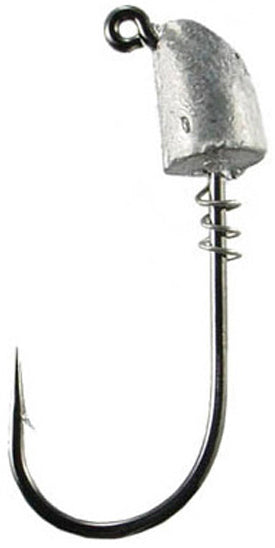 Hogie Springhead Eye Jigheads 1/16Oz 3Pk 3/0 Plain