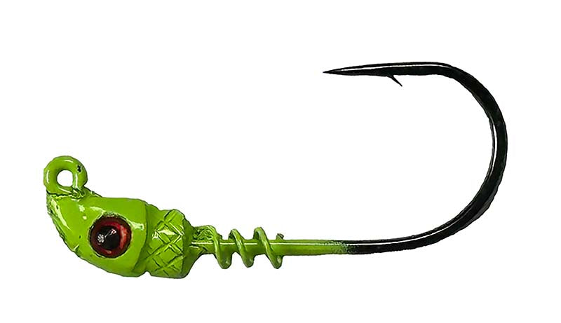 Hogie Springhead Eye Jigheads 1/16Oz 3Pk 3/0 Chart