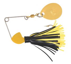 Hildebrandt Spin Dandy Spinnerbait 1/8Oz Gold-Black/Yellow
