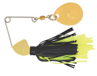 Hildebrandt Spin Dandy Spinnerbait 1/8Oz Gold-Chart/Blue