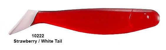 Hogie Major Minnows 4In 10Pk Straw/White Tl