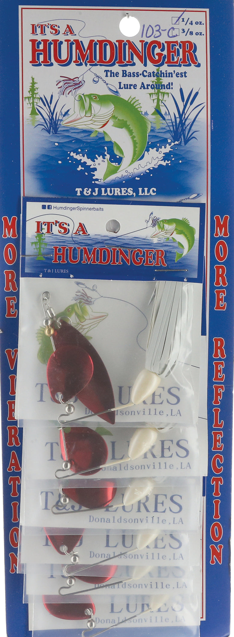 Humdinger Spinnerbait - 1/4 oz
