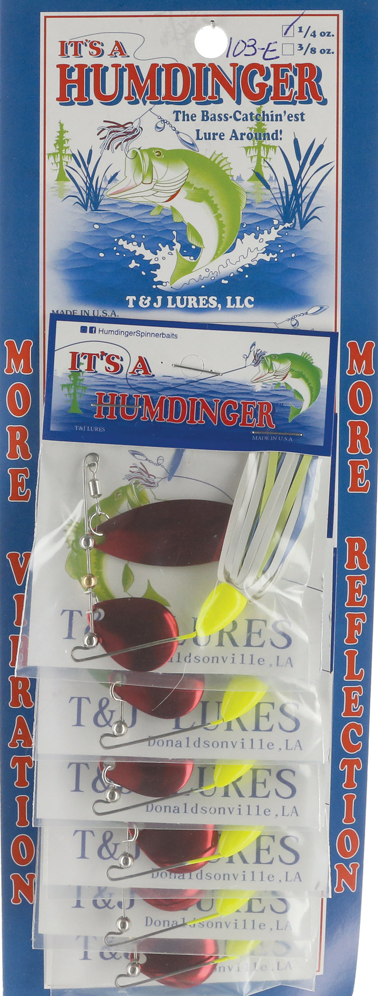 Humdinger Spinnerbait - 1/4 oz