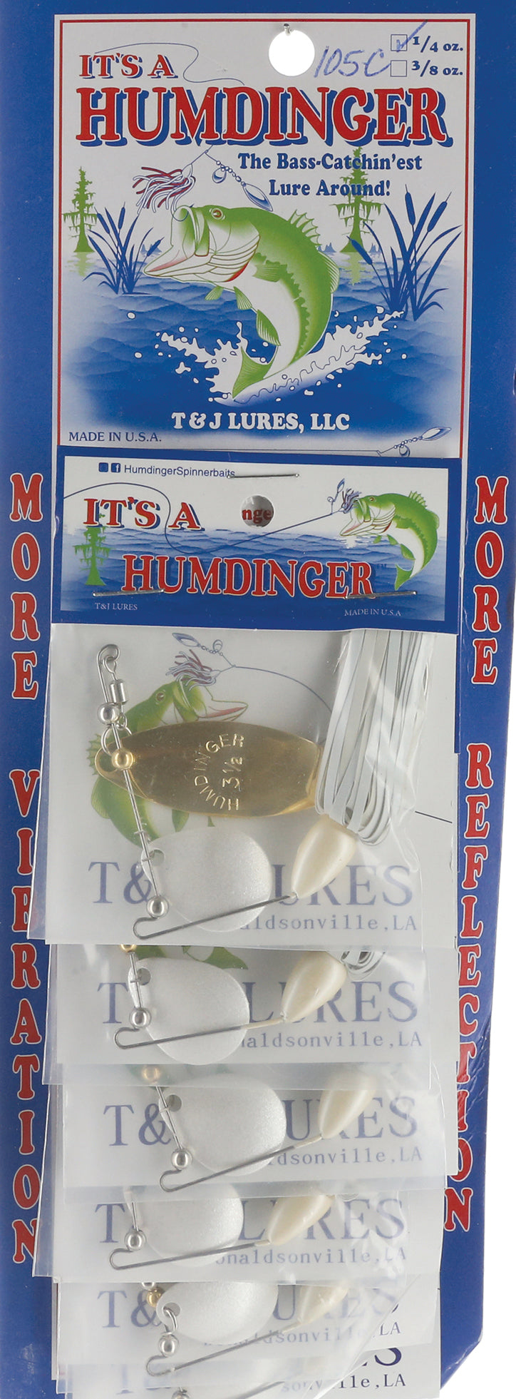 Humdinger Spinnerbait - 1/4 oz