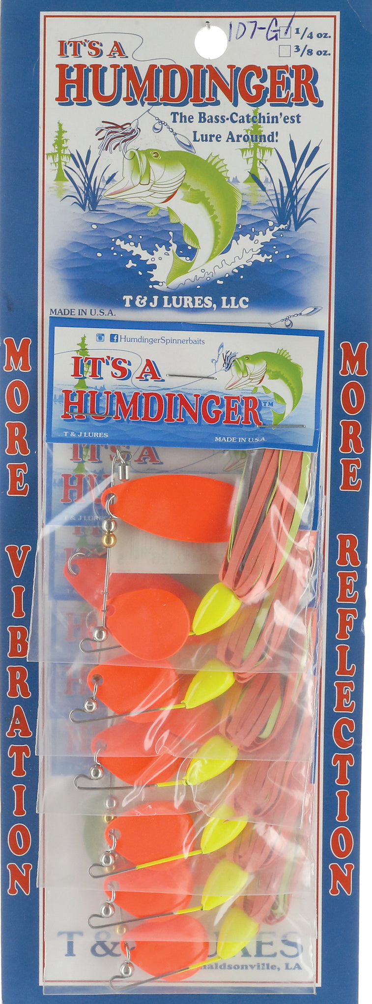 Humdinger Spinnerbait -1/4 oz