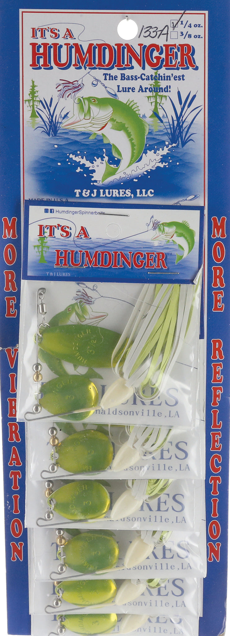 Humdinger Colorado/Willow Spinnerbait - 1/4 oz