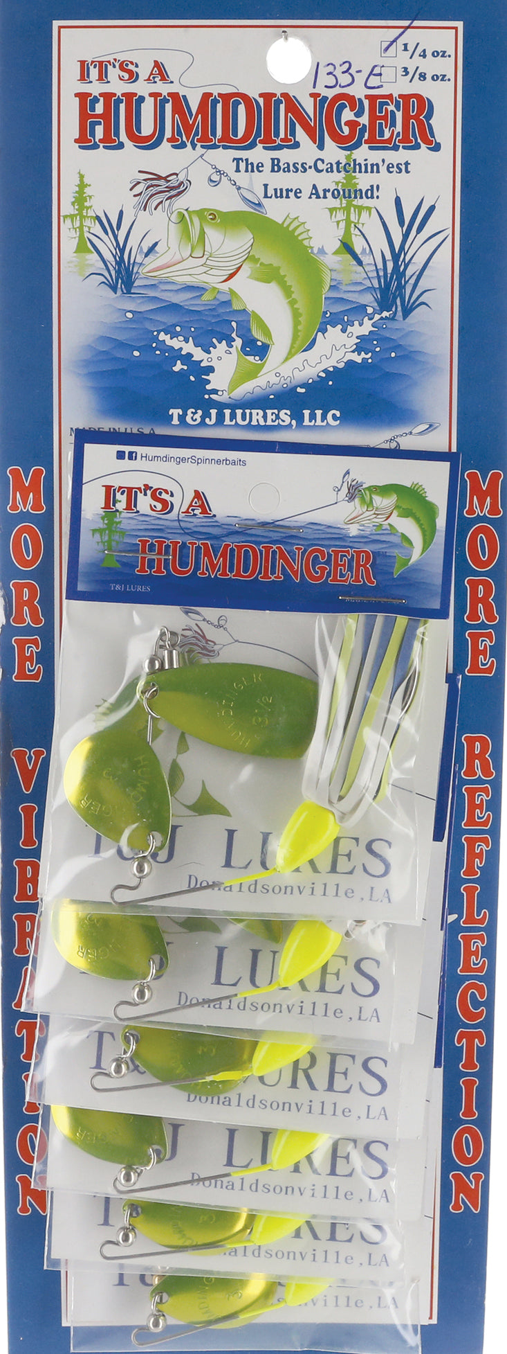 Humdinger Colorado/Willow Spinnerbait - 1/4 oz