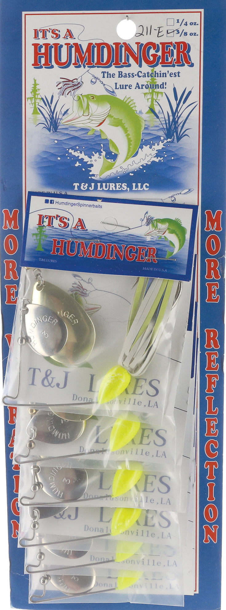 Humdinger Colorado/Willow Spinner Bait - 3/8 oz