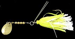 Hildebrandt Snagless Sally 3/8Oz Gold-Chart/White