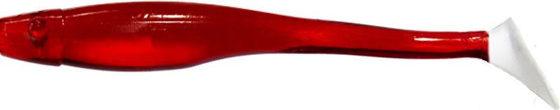 Hogie Super Shads 5In 8Pk Straw/White Tl