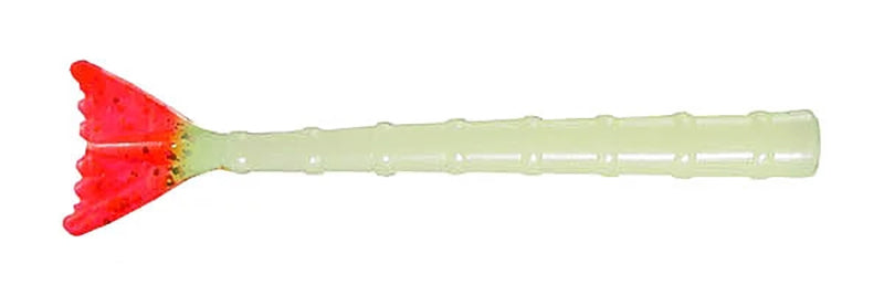 Hogie Superjack Shrimp Tails 4In 6Pk Nite Glo/Pink Tl
