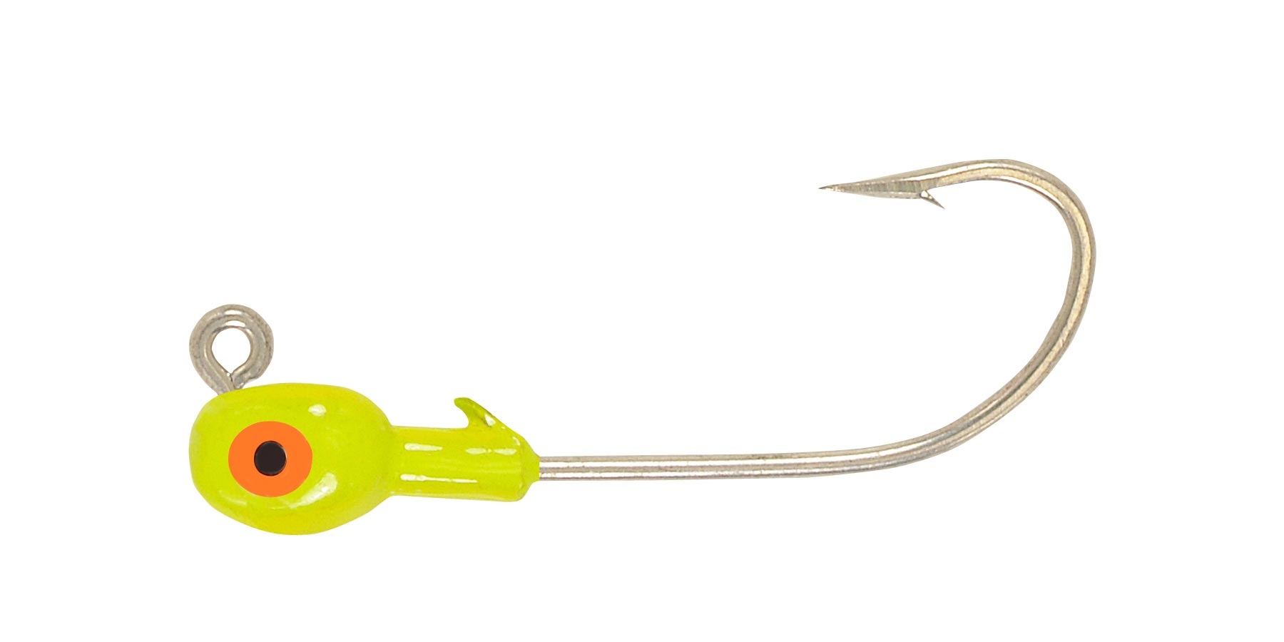 H & H Arrow Jig Head 1/4Oz 10Pk Chartreuse