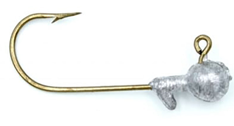 Head Hunter Round Jig Head 1/16Oz 10Pk Natural