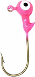 Head Hunter Round Jig Head 1/16Oz 10Pk Hot Pink