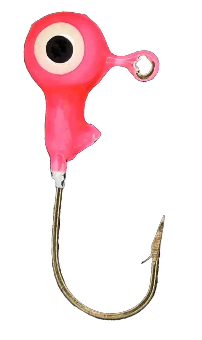 Head Hunter Round Jig Head 1/8Oz 25Pk Pink