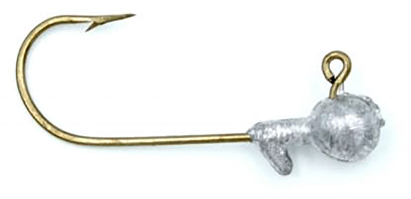 Head Hunter Round Jig Head 1/8Oz 10Pk Natural