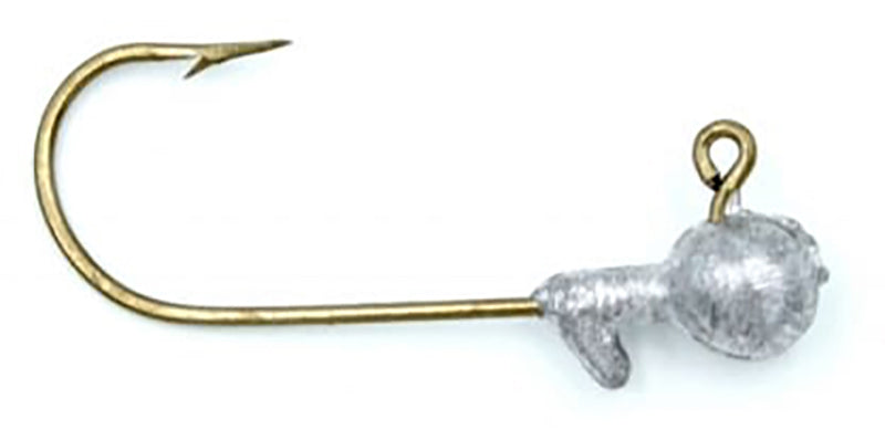 Head Hunter Round Jig Head 1/24Oz 10Pk Natural