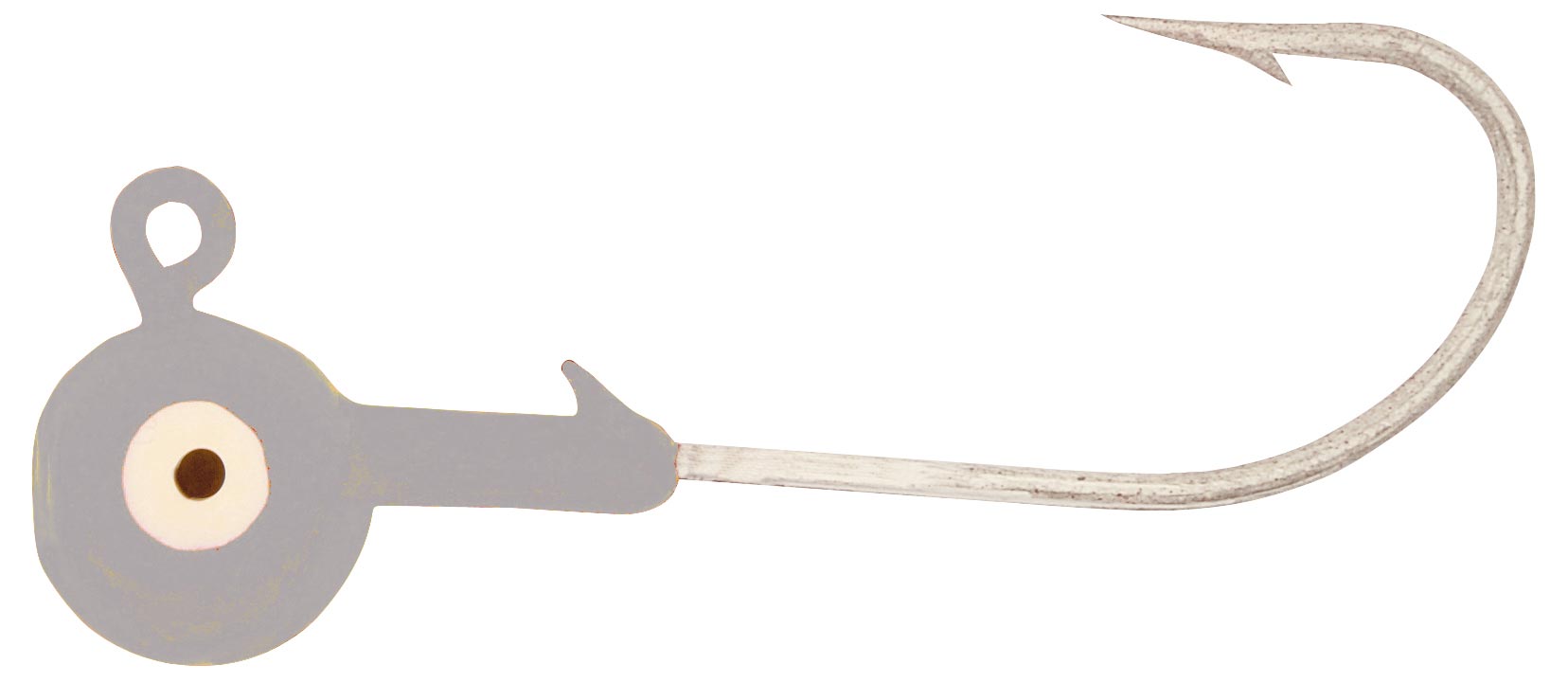 H & H Cocahoe Jig Head 3/8Oz 10Pk Unpainted