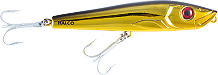 Halco C-Gar 120 Wgt Stickbait 4.7In 1.4Oz Chrm Gld/Blk
