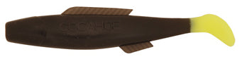 H & H Cocahoe Minnow Spin-Gold 1/4Oz Black/Chart Tl