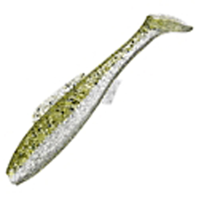 H & H Cocahoe Minnow Tail 3In 10Pk Chart Ice