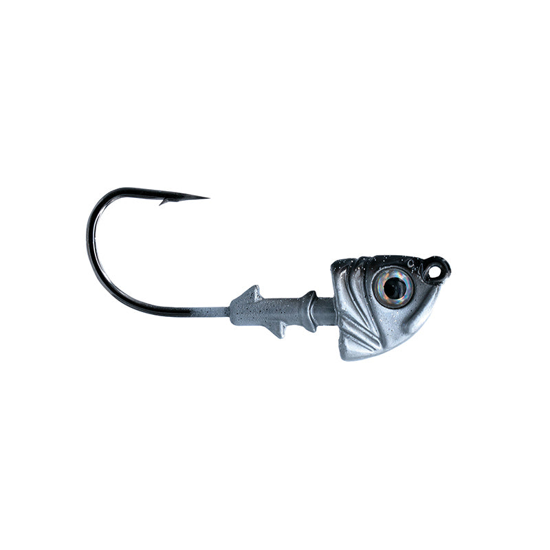 P-Line 1St Gen Swimbait Jighead 1/2Oz 4/0 Glimmer 3Pk