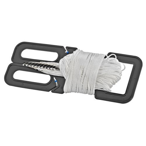 H & H Nylon Pre-Rig Trotline 150Ft W/25 Swivels-Hooks