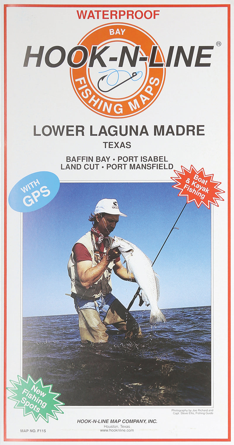 Hook-N-Line Fishing Map Lower Laguna Madre