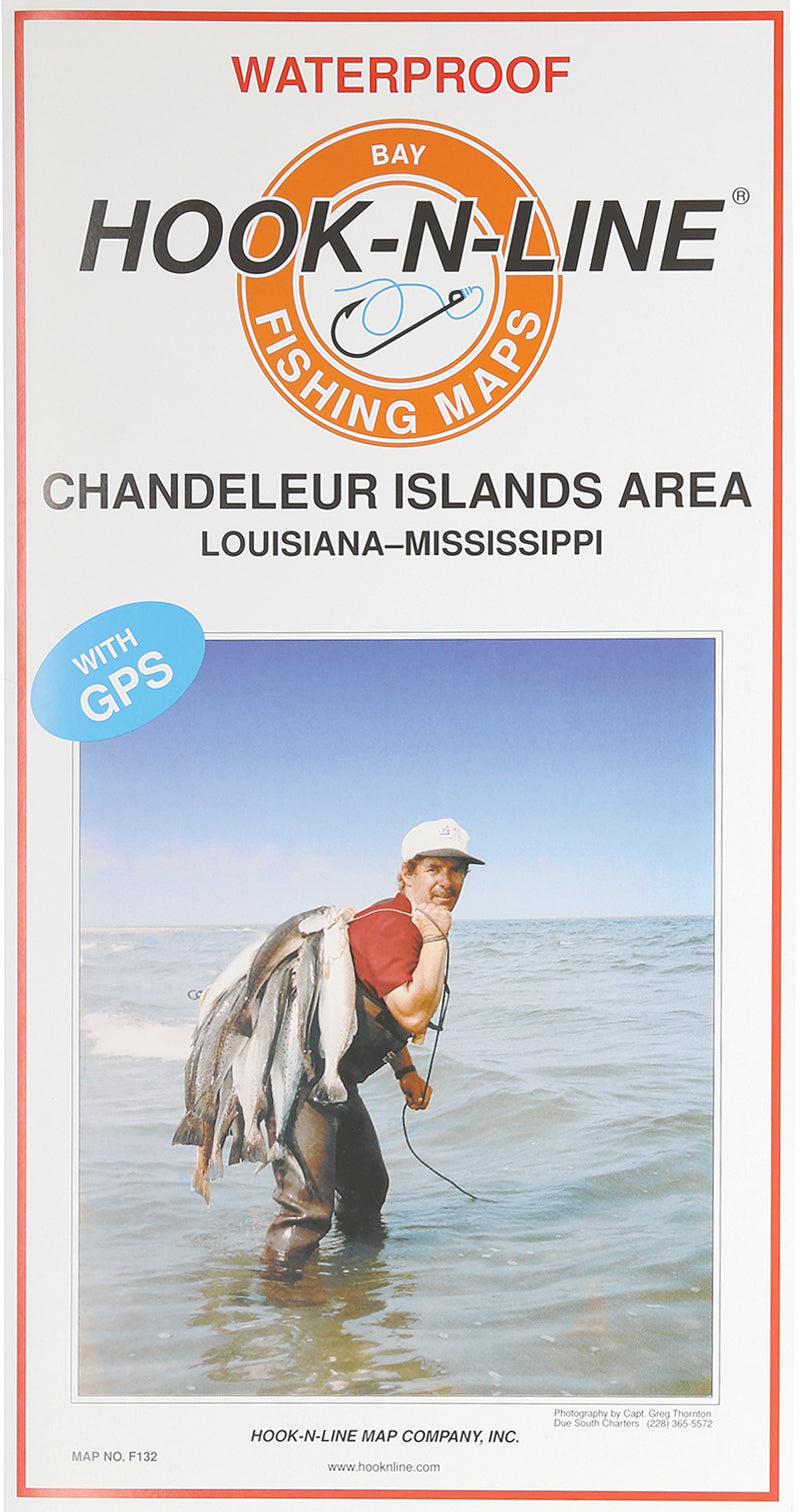 Hook-N-Line Fishing Map Chandeleur Islands