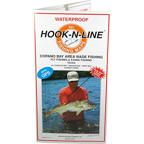 Hook-N-Line Fishing Map Wade Copano Bay