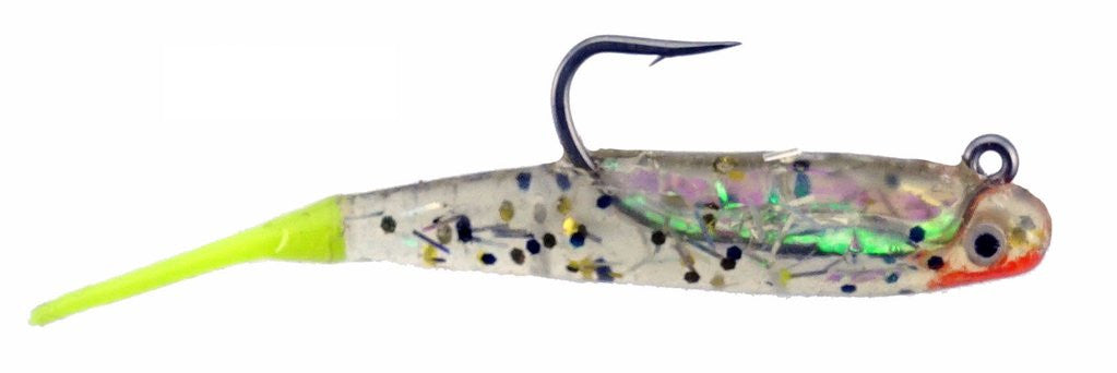 H & H Glass Minnow Double Rig 1/4Oz Laguna Glass