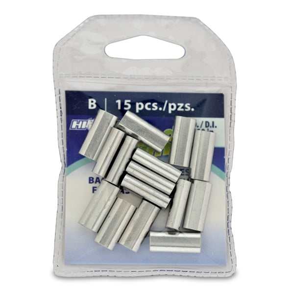 HI-Seas Grand Slam Alum Sleeve 2.8Mm 500# Mono 15Pk