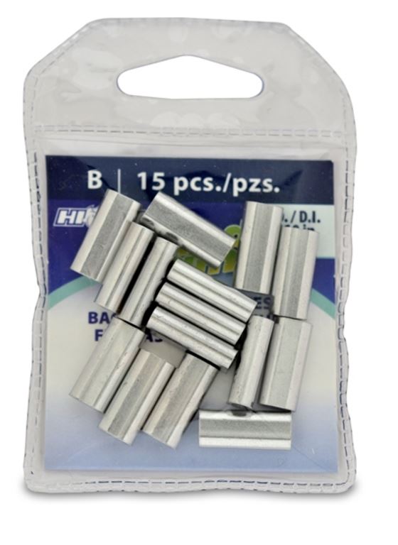 HI-Seas Grand Slam Alum Sleeve 2.3Mm 400# Mono 15Pk