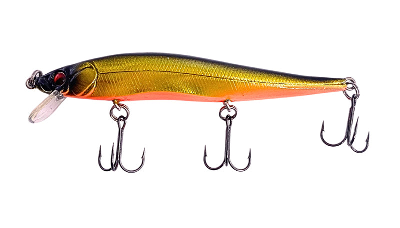 Head Hunter Suspending Jerk Bait 2.75In 3/8Oz Gold Shiner