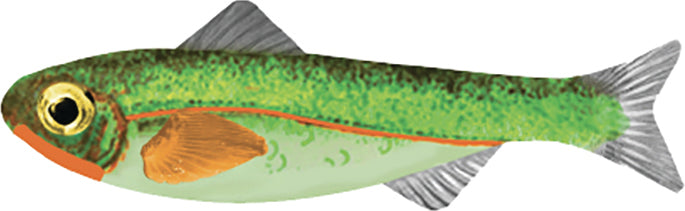 Keystone Minnow 1/Jh 1/16Oz 6Pk Emerald Shine