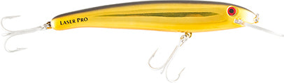 Halco Laser Pro 190 Dd Troll 7.2In 1.6Oz Chr Gold/Blk