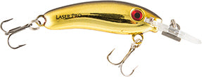 Halco Laser Pro 45 Casting Bait 1.8In 1/4Oz Chr Gold/Blk