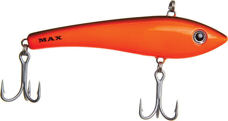 Halco Max 110 Cast/Troll Bait 4.3In 1Oz Orange/Black