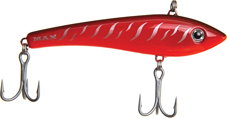 Halco Max 110 Cast/Troll Bait 4.3In 1Oz Red Tiger