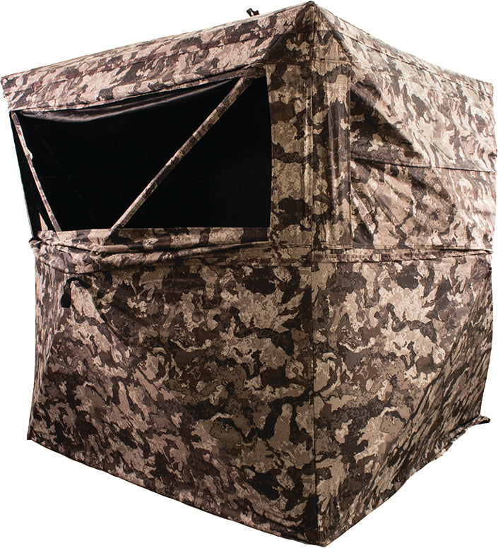 HME Hub 3-Man Ground Blind 75X75X67In Camo