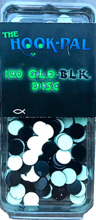Hook-Pal Replacement Discs 100Pk Glo-Blk